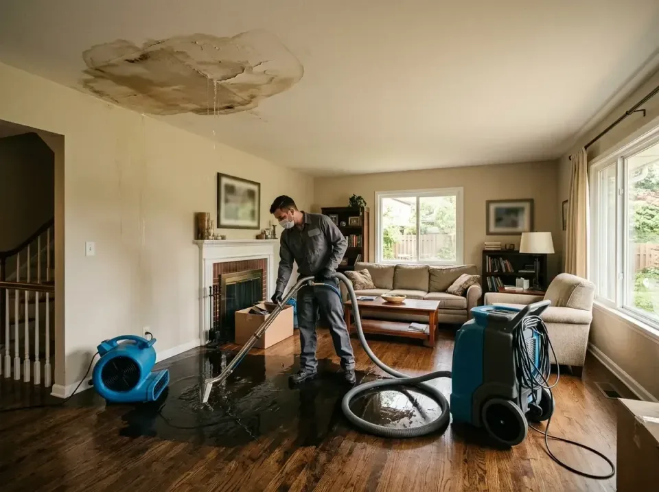 attic-pipe-burst-ceiling-drip-008 — frequently asked questions, Water Damage Restoration & Carpet Care in Spirit Lake, ID